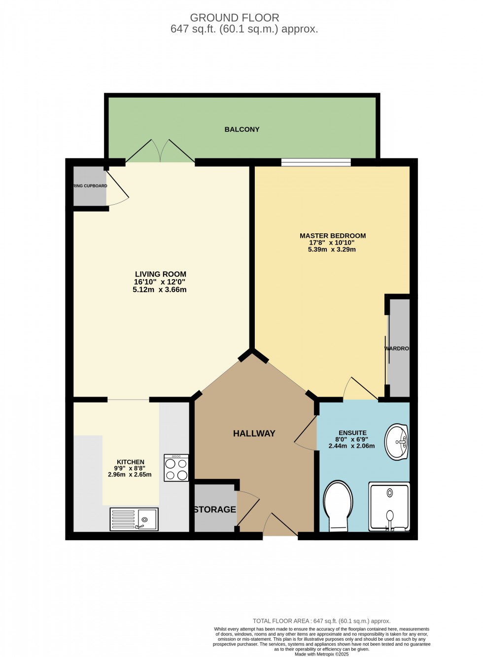 Floorplan for Earley, Reading, Berkshire