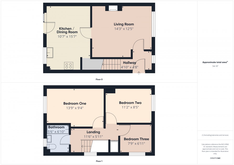 Floorplan for Reading, Berkshire