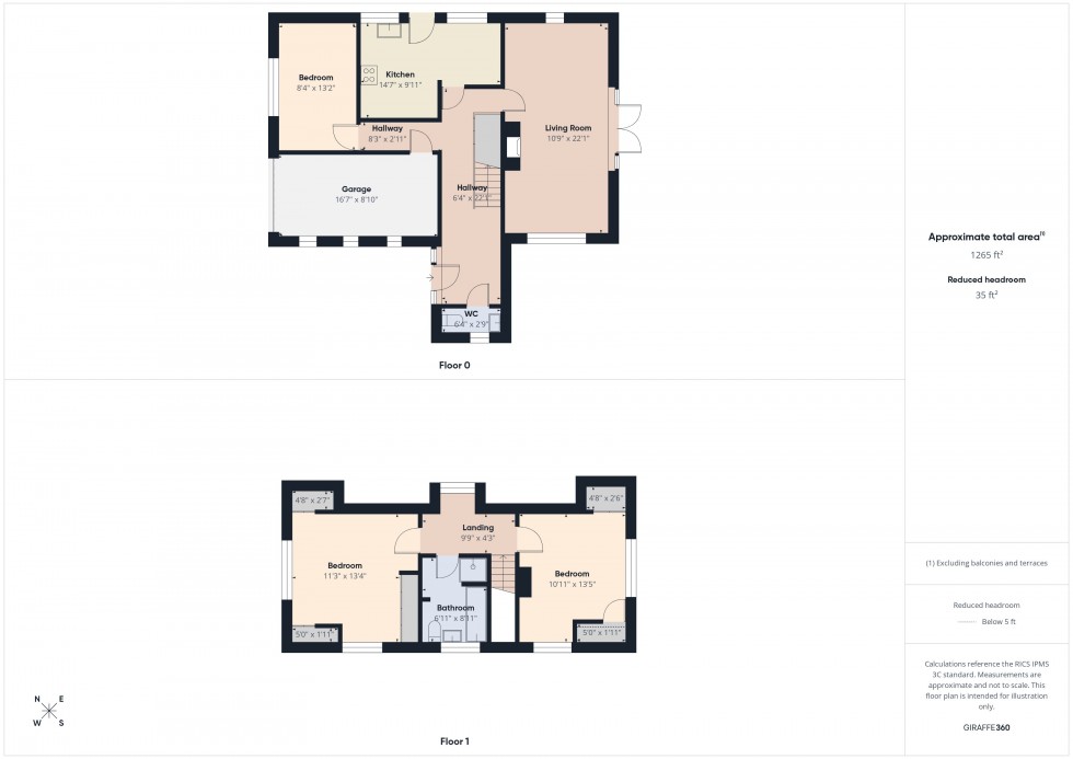 Floorplan for Woodley, Reading, Berkshire