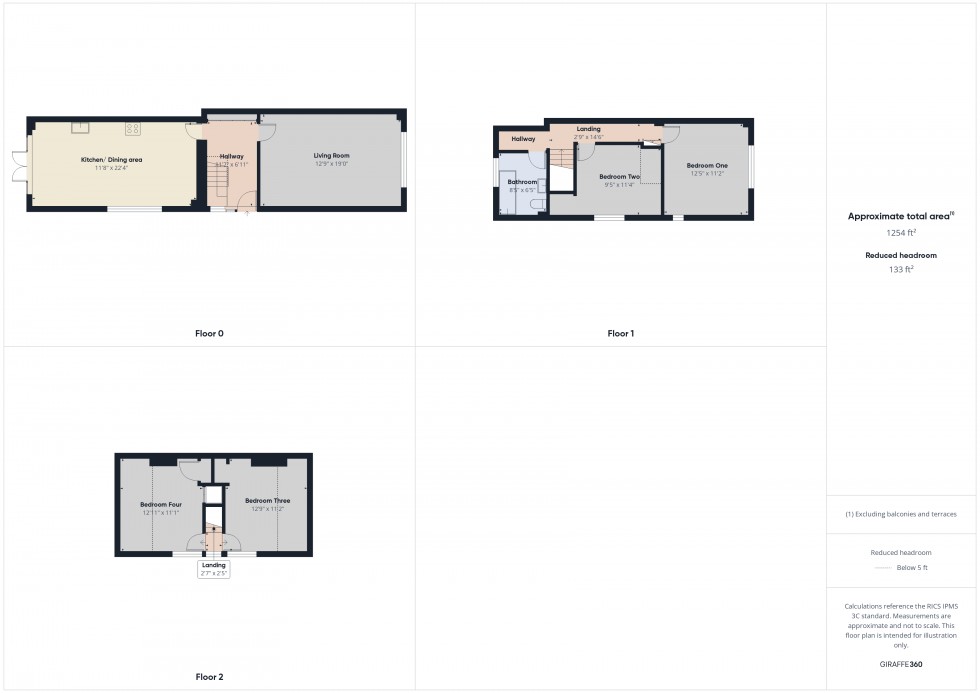 Floorplan for Tilehurst, Reading, Berkshire