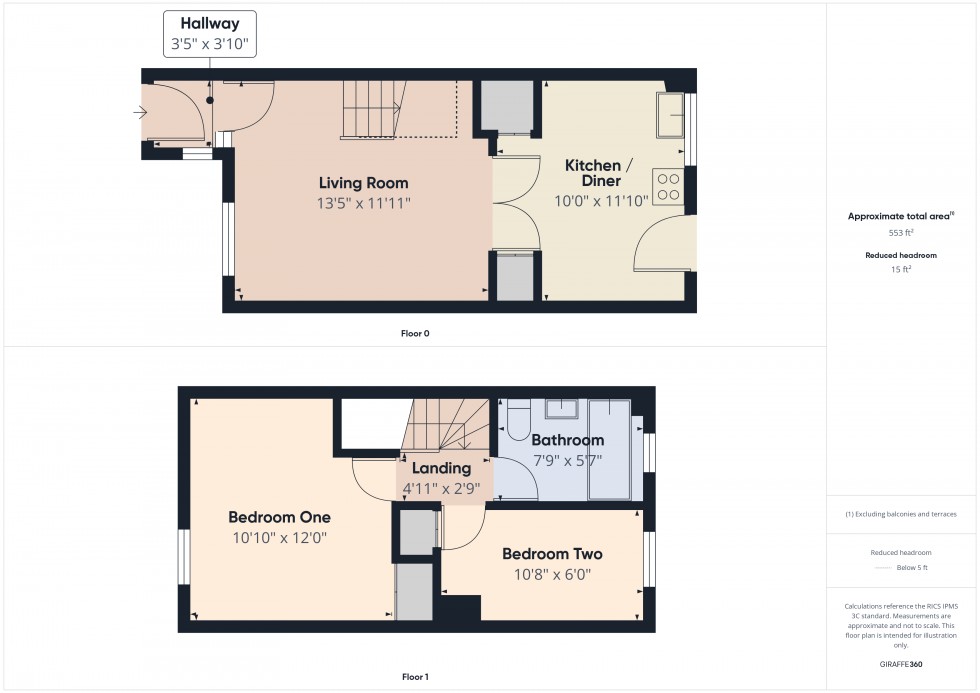 Floorplan for Tilehurst, Reading, Berkshire