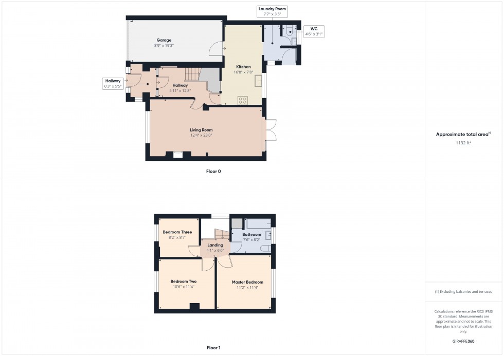 Floorplan for Tilehurst, Reading, Berkshire
