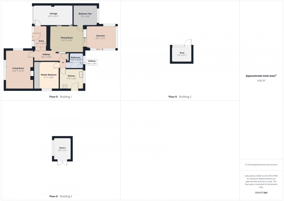 Floorplan for Tilehurst, Reading, Berkshire