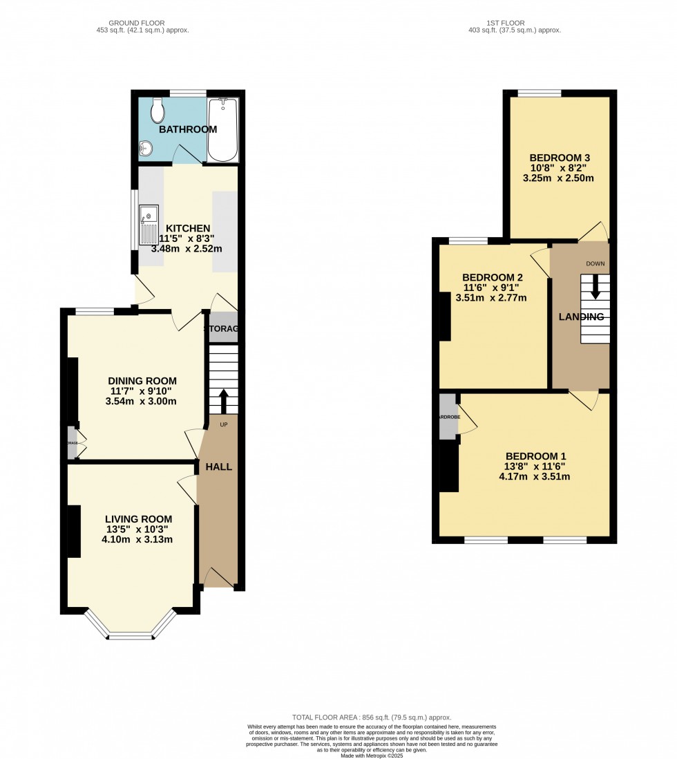 Floorplan for Beecham Road, Reading, Berkshire