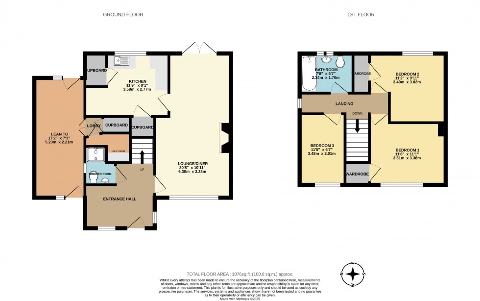 Floorplan for Virginia Way, Reading, Berkshire