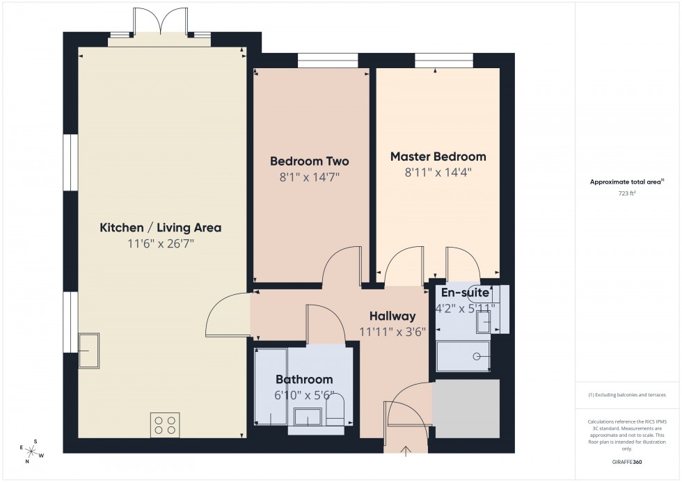 Floorplan for Calcot