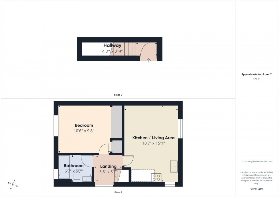Floorplan for Tilehurst, Reading, Berkshire