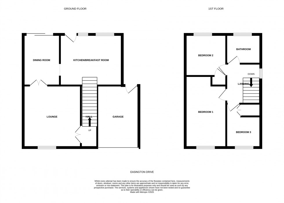 Floorplan for Lower Earley, Reading, Berkshire