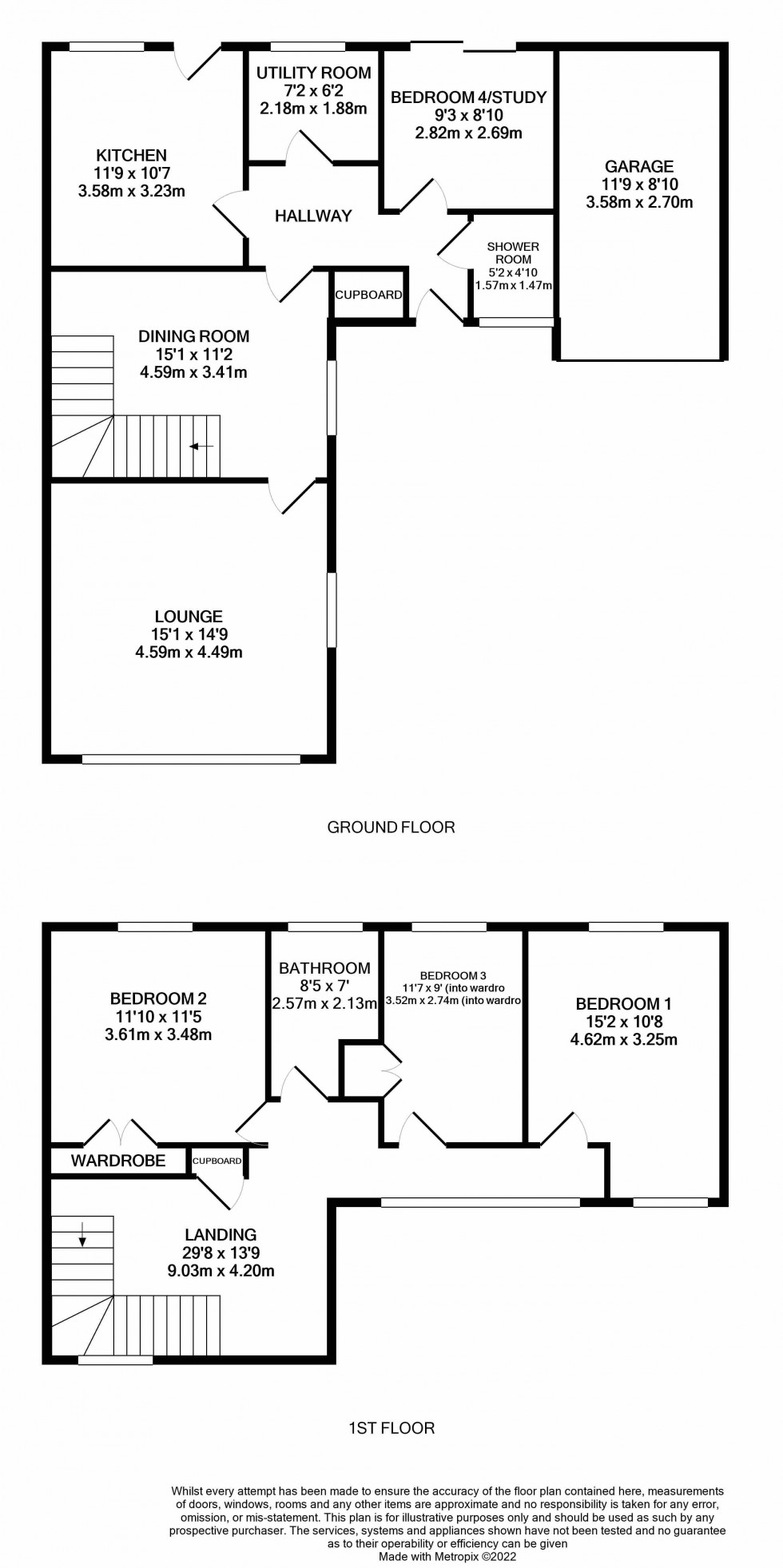 Floorplan for Earley, Reading, Berkshire