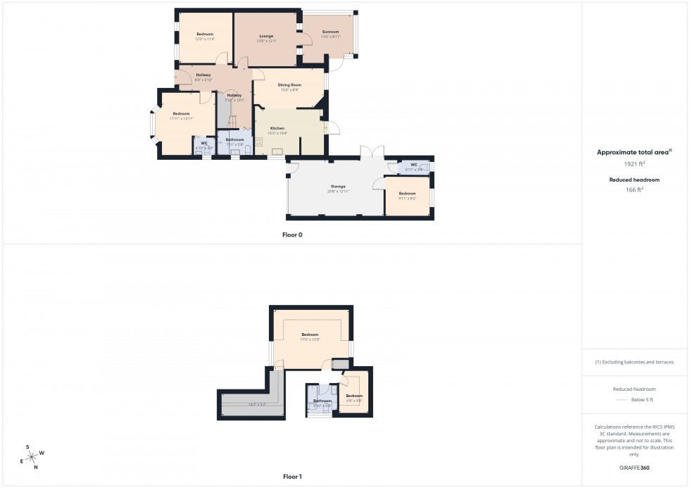 Floorplan for Earley, Reading, Berkshire