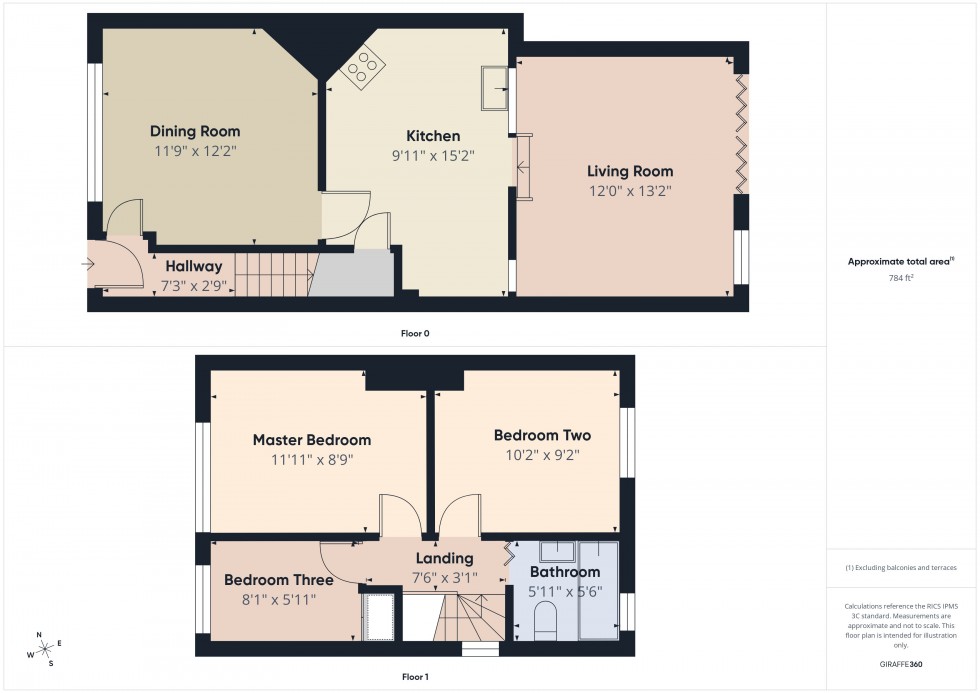 Floorplan for Tilehurst, Reading, Berkshire