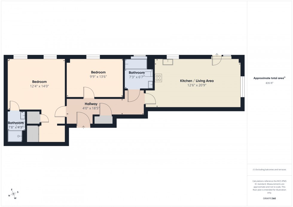 Floorplan for Moulsford Mews, READING, Berkshire