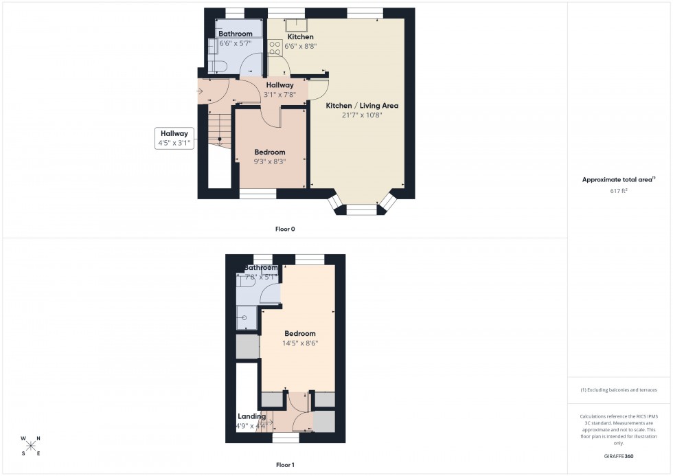Floorplan for Maltings Place, Reading, Berkshire