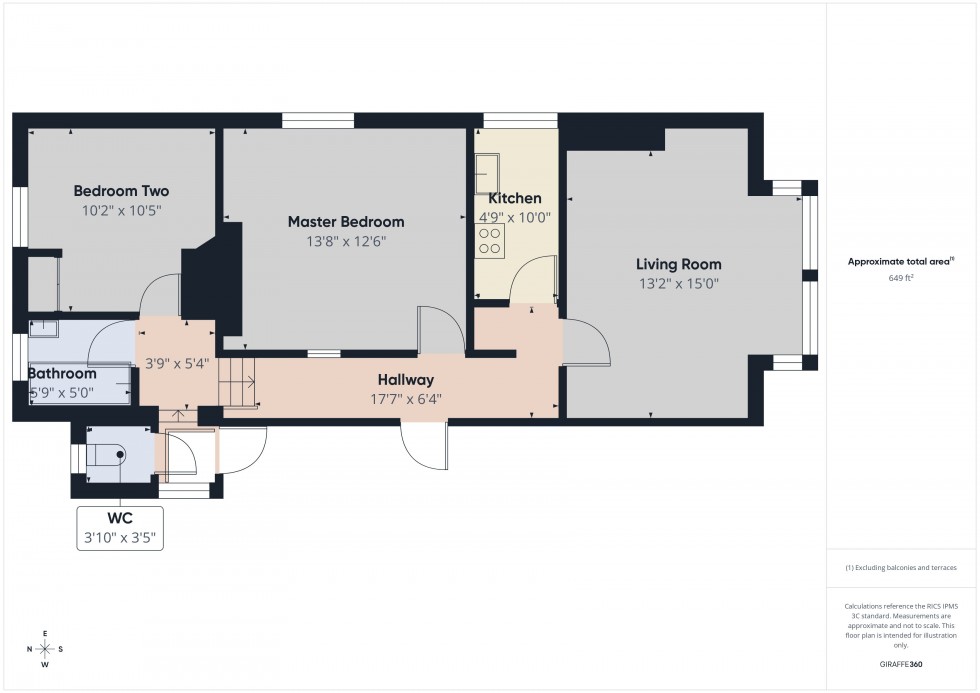 Floorplan for Tilehurst Road, Reading, Berkshire