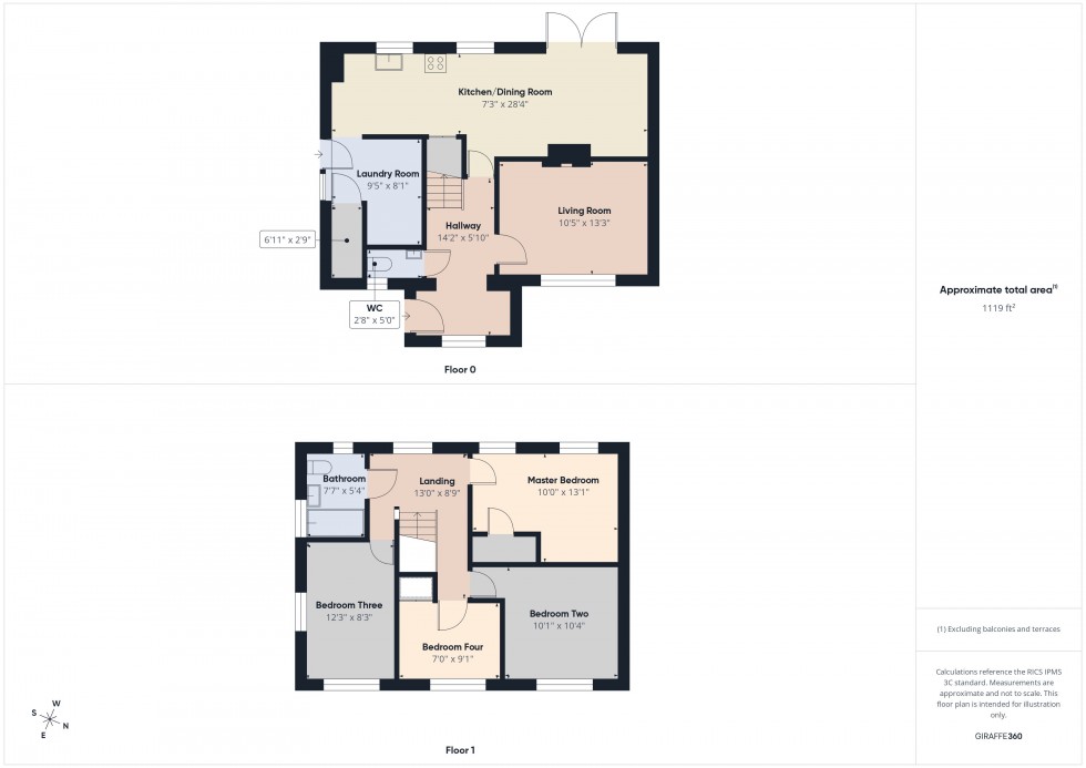 Floorplan for Tilehurst, Reading, Berkshire