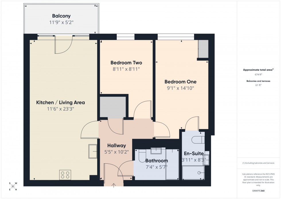 Floorplan for Arborfield Green, Reading, Berkshire