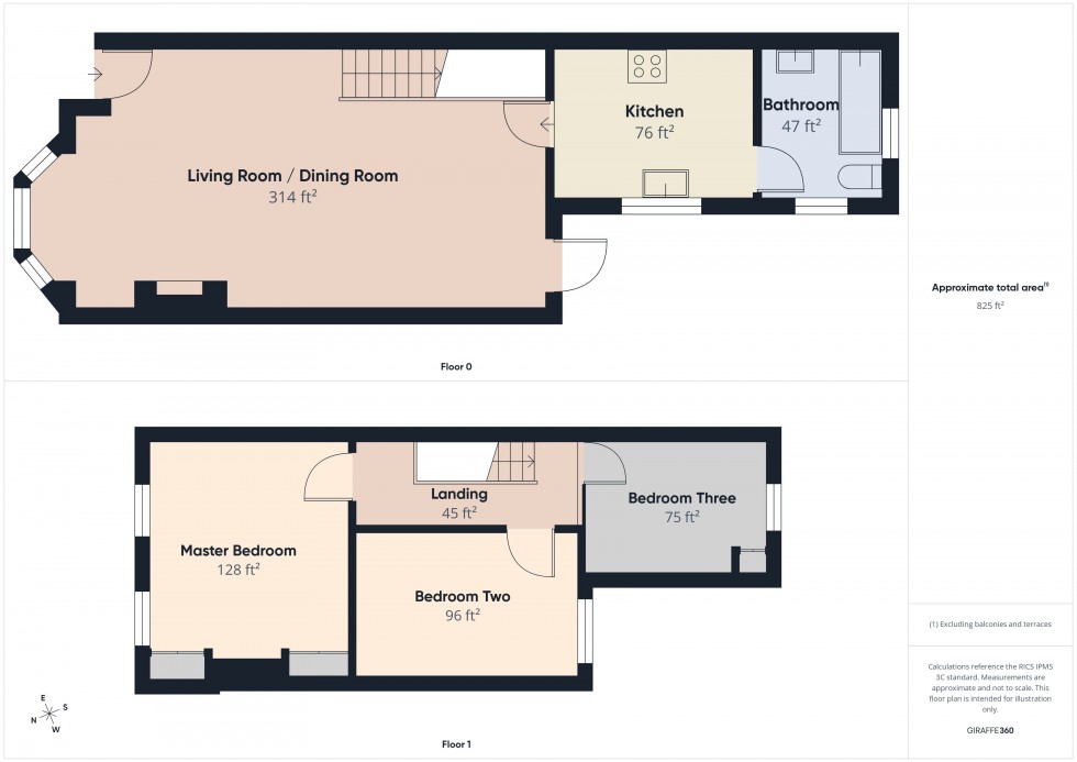 Floorplan for Catherine Street, Reading, Berkshire