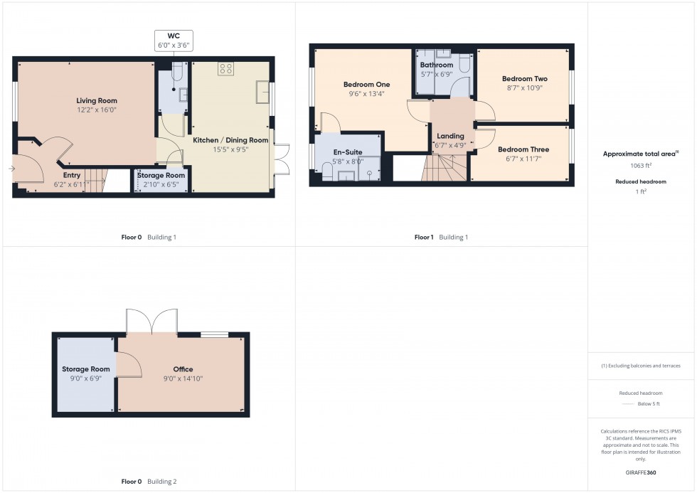 Floorplan for Spencers Wood, Reading, Berkshire