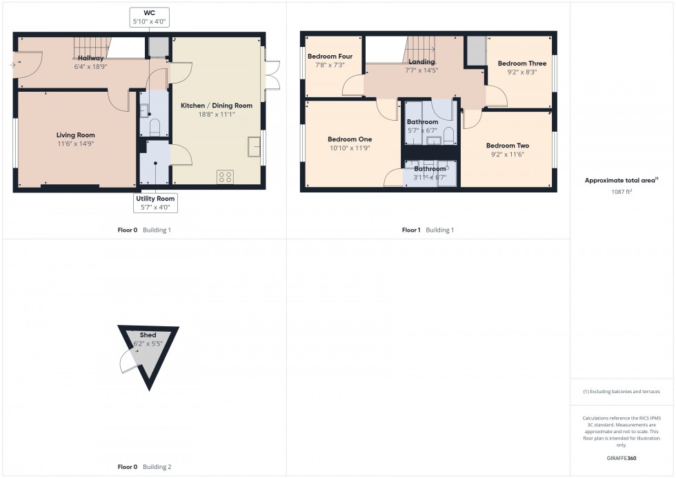 Floorplan for Spencers Wood, Reading, Berkshire