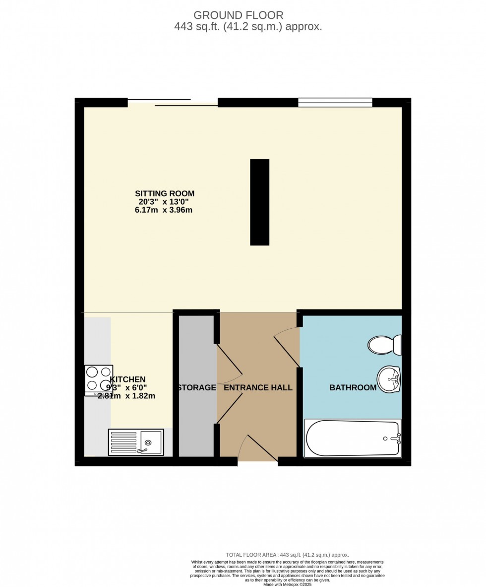 Floorplan for Grovelands Road, Reading, RG30