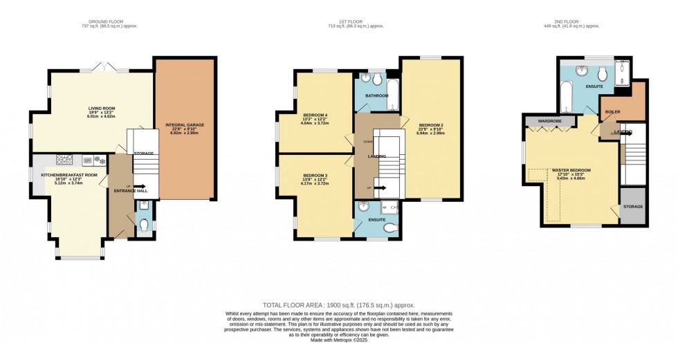 Floorplan for Rawlins Rise, Tilehurst, RG31