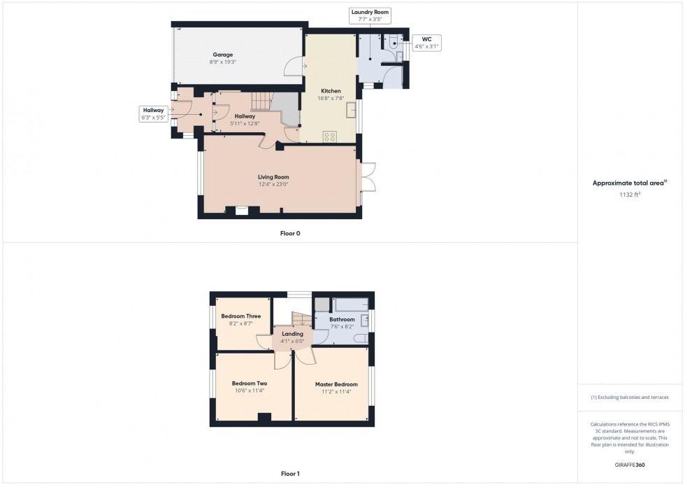 Floorplan for Dark Lane, Tilehurst, RG31