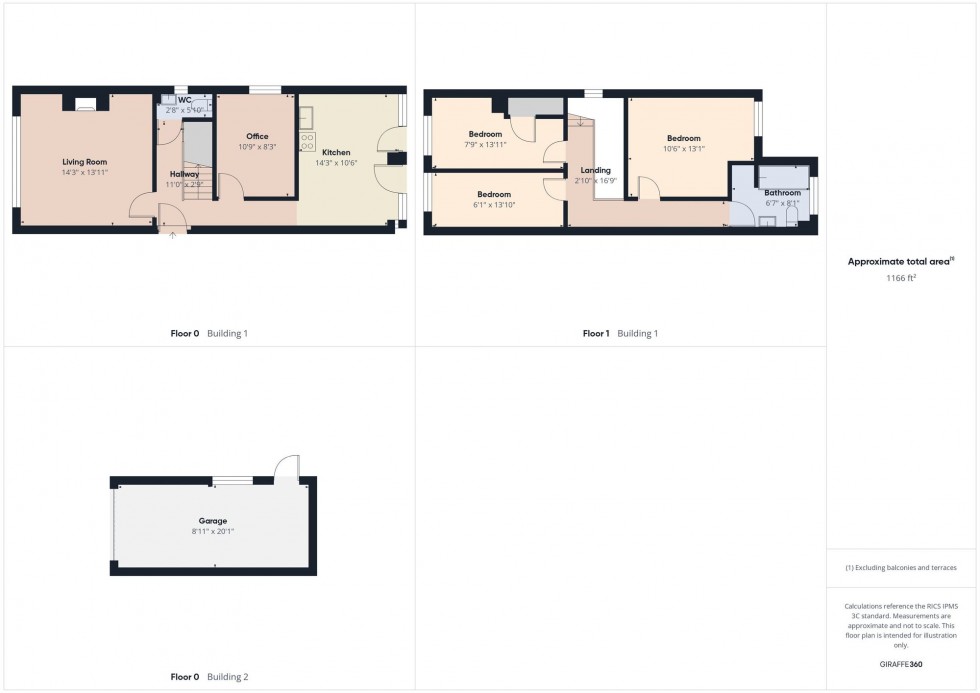 Floorplan for Blundells Road, Tilehurst, RG30