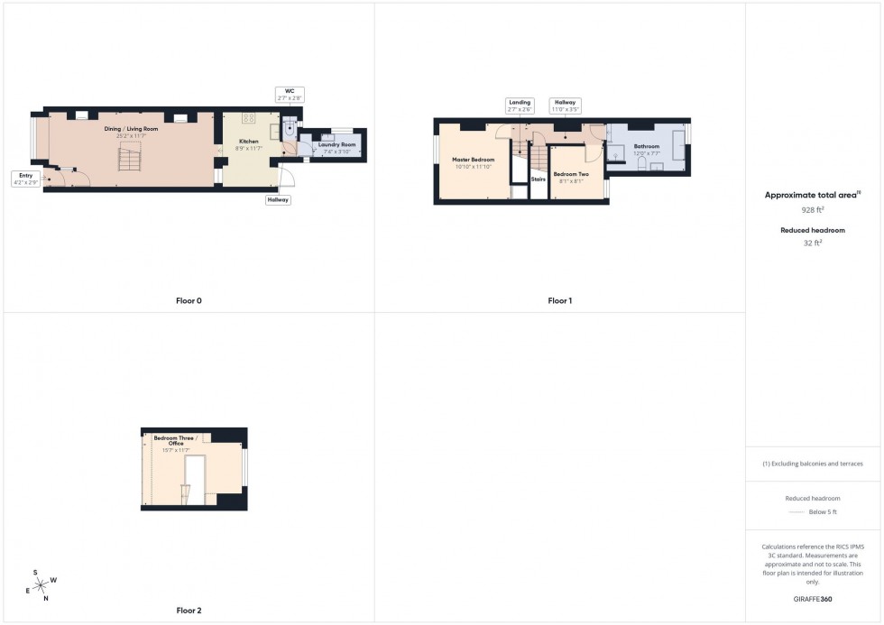 Floorplan for Thames Avenue, Pangbourne, RG8