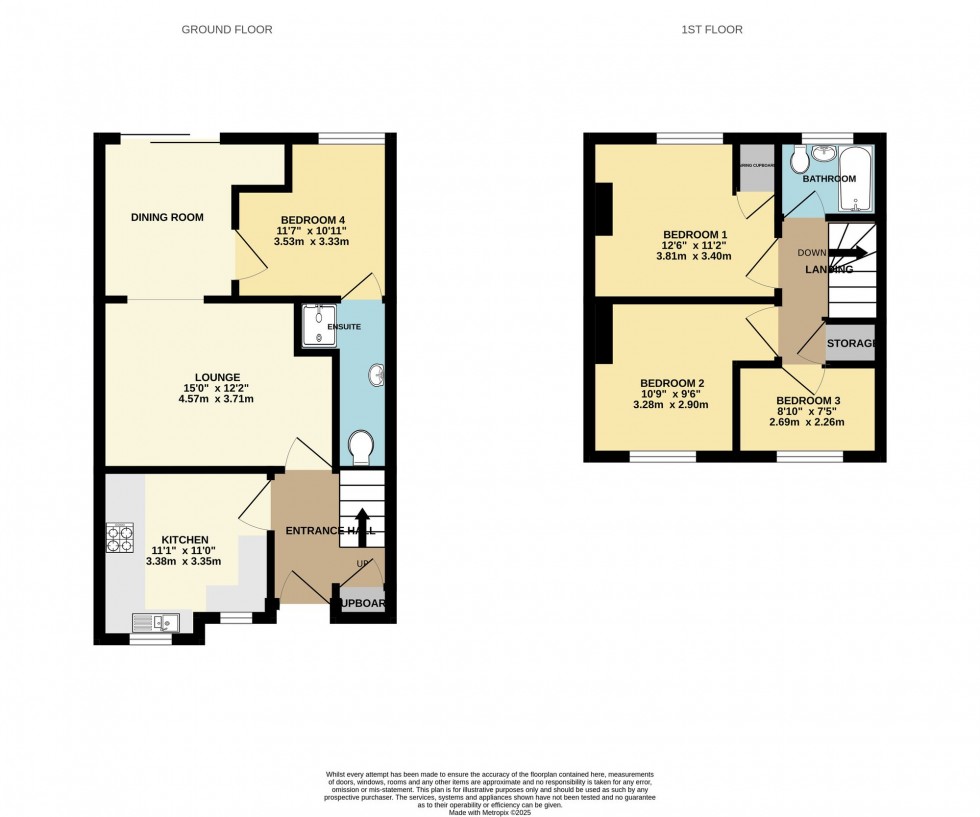 Floorplan for Lyndhurst Road, Tilehurst, RG30
