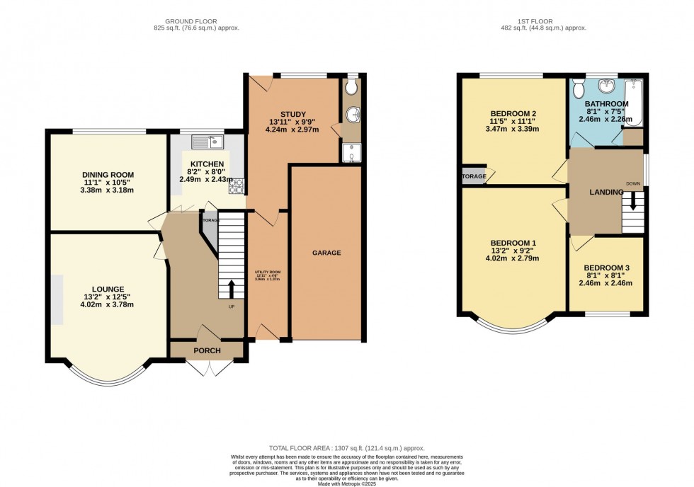 Floorplan for Overdown Road, Tilehurst, RG31