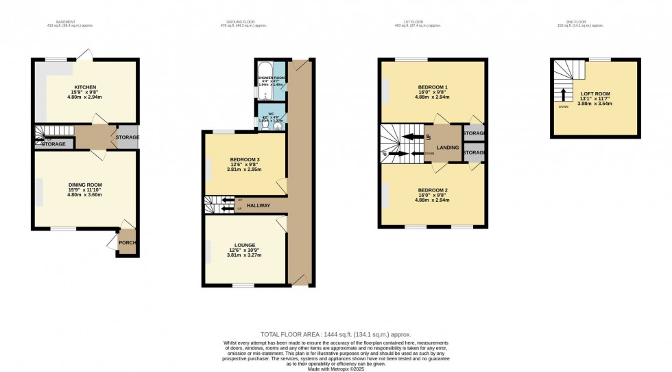Floorplan for Bedford Road, Reading, RG1