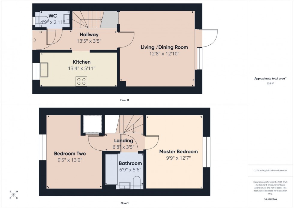 Floorplan for Rannoch Street, Tilehurst, RG30