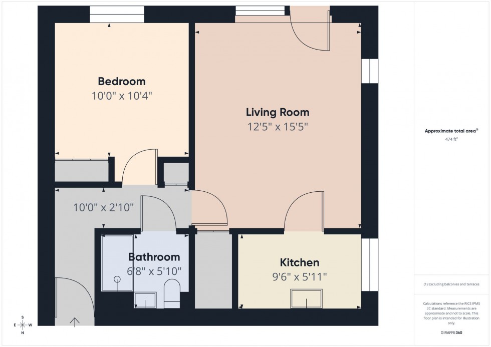 Floorplan for Larks Meade, Earley, RG6