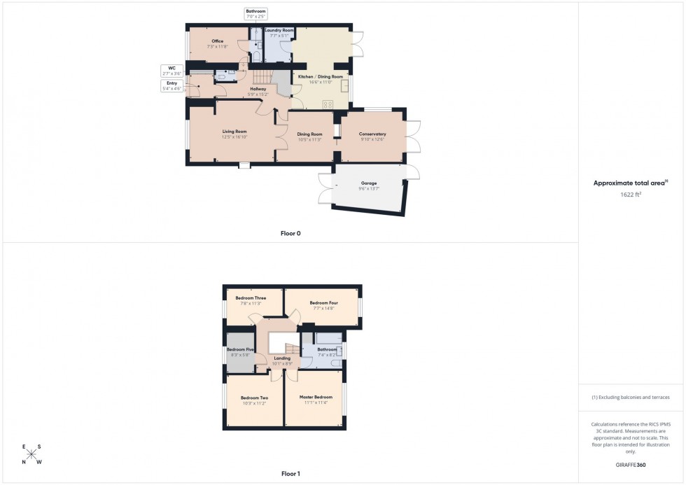 Floorplan for Bowfell Close, Tilehurst, RG31