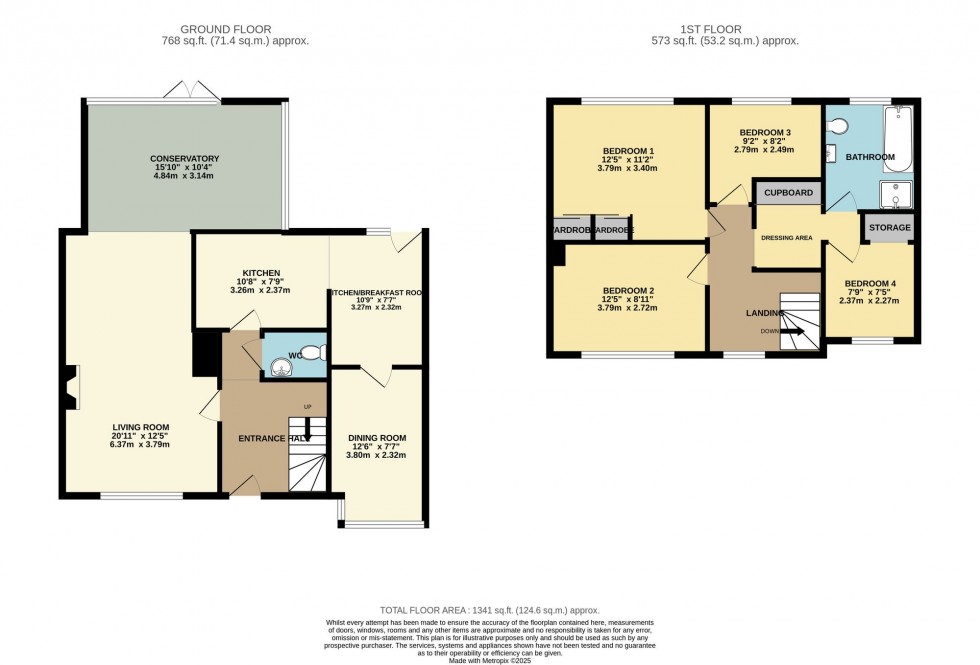 Floorplan for Aldworth Close, Reading, RG30
