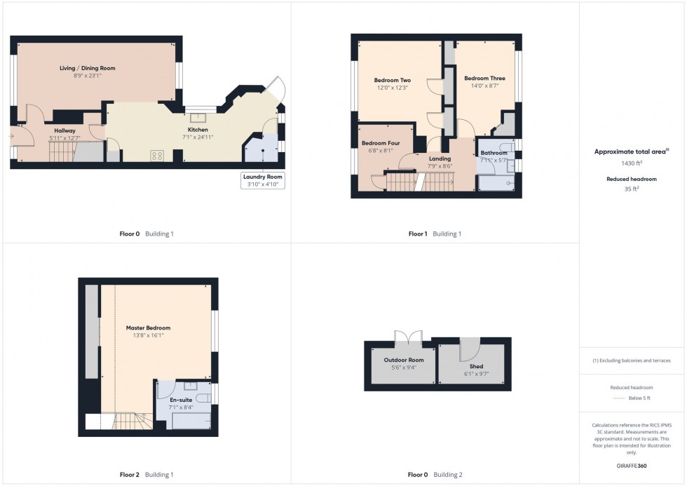 Floorplan for Southcote Lane, Reading, RG30