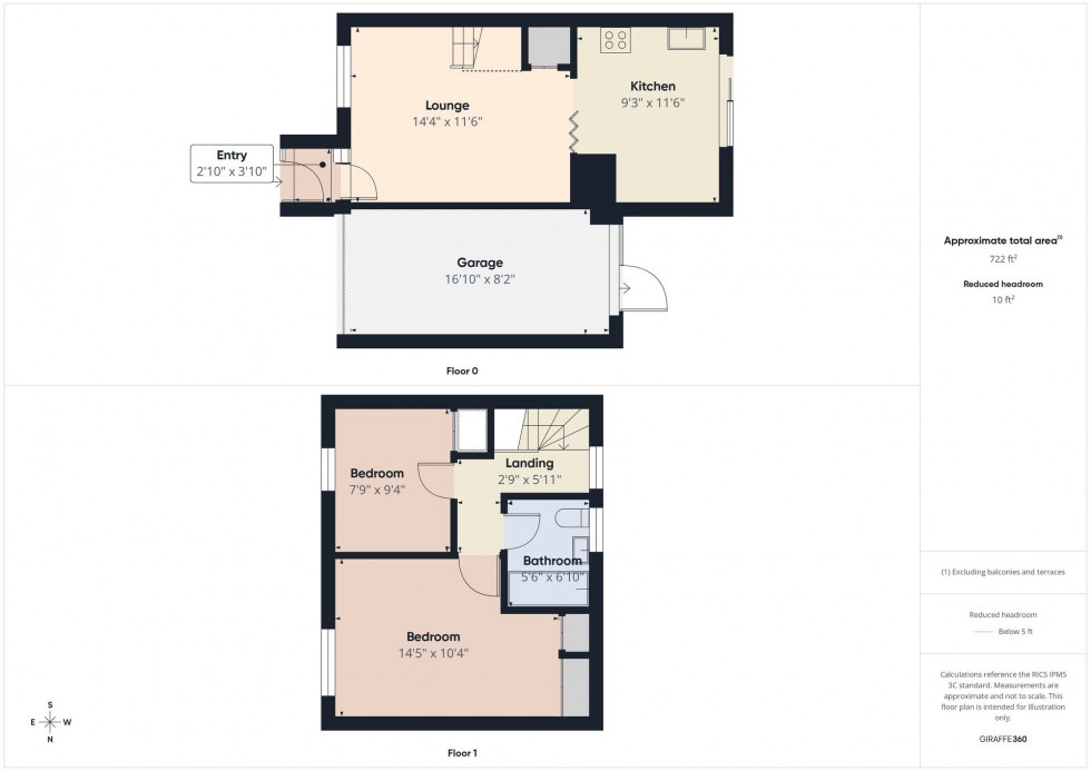 Floorplan for Sellafield Way, Lower Earley, RG6