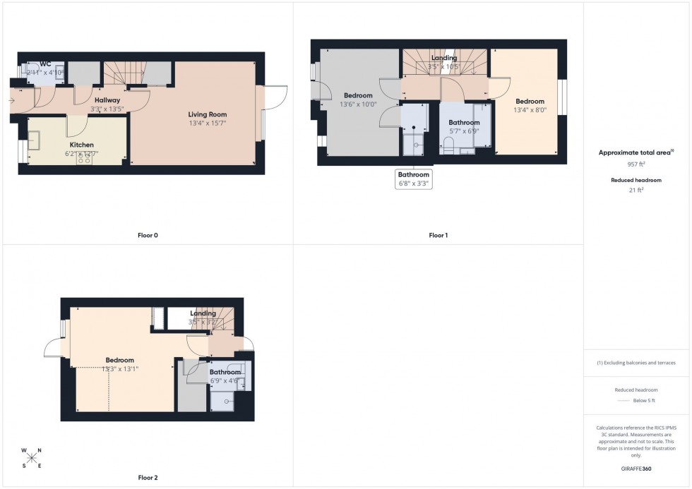 Floorplan for Spey Road, Tilehurst, RG30