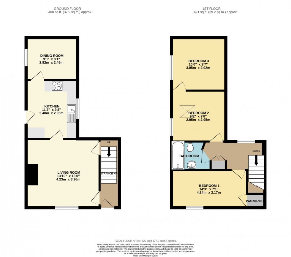 Floorplan for Tidmarsh, Reading, RG8