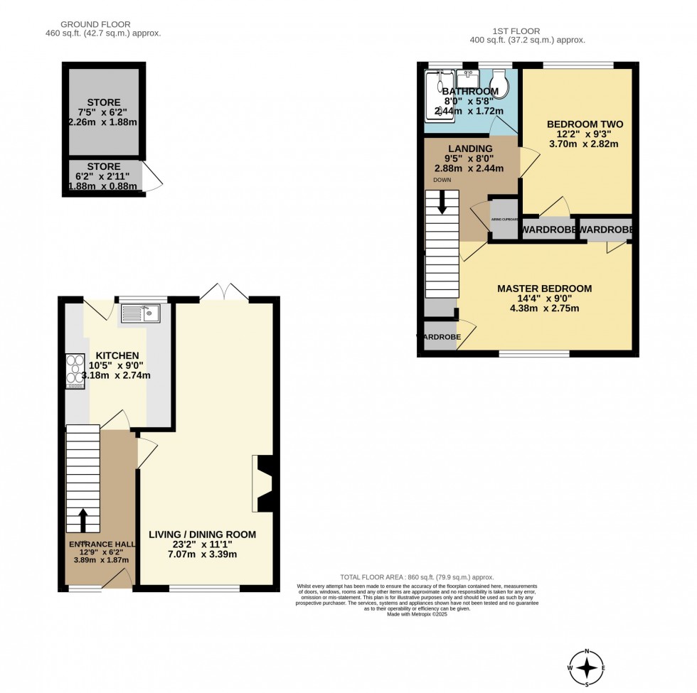 Floorplan for Southcote Lane, Reading, RG30