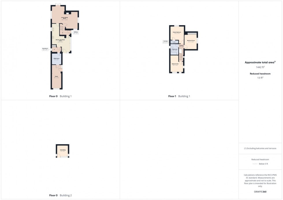 Floorplan for Tidmarsh, Reading, RG8