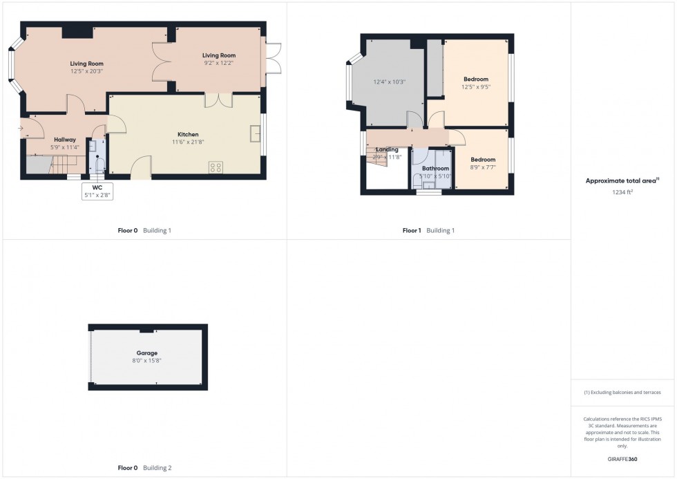 Floorplan for Wardle Avenue, Tilehurst, RG31