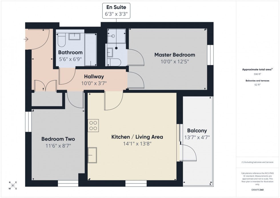 Floorplan for Spey Road, Tilehurst, RG30