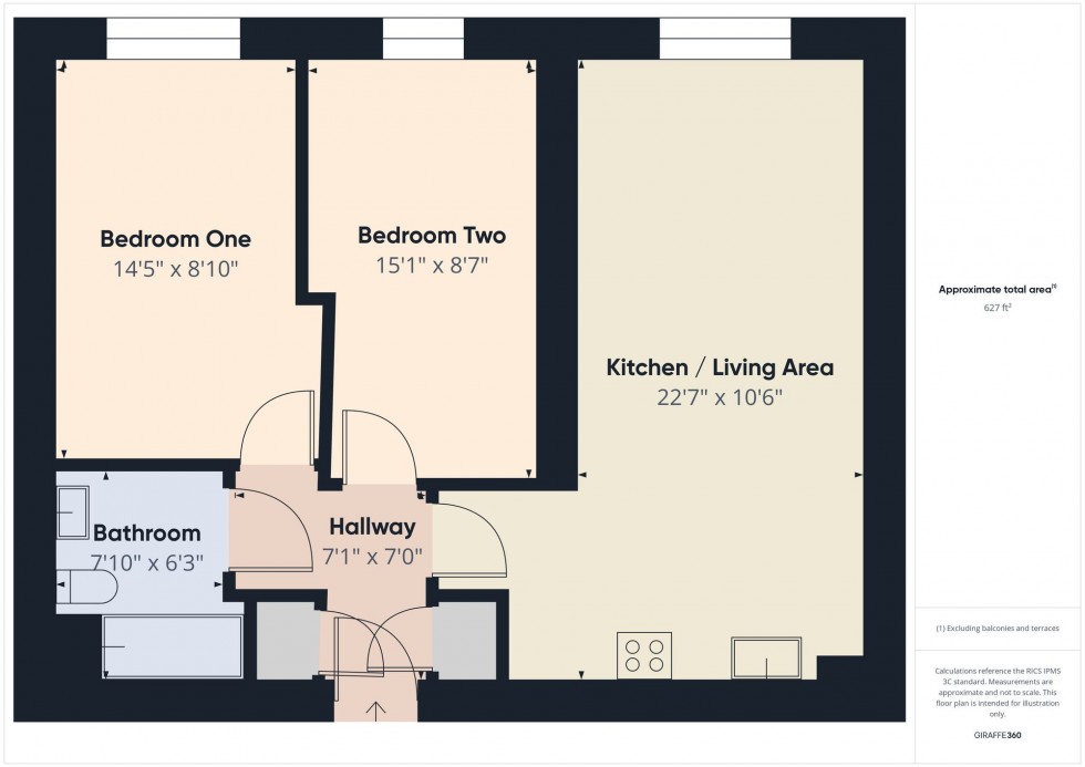 Floorplan for Moulsford Mews, Basing House Moulsford Mews, RG30