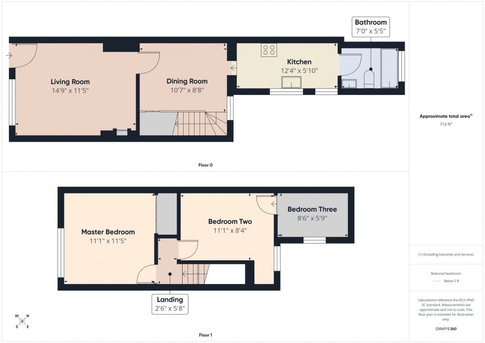 Floorplan for Sherwood Street, Reading, RG30