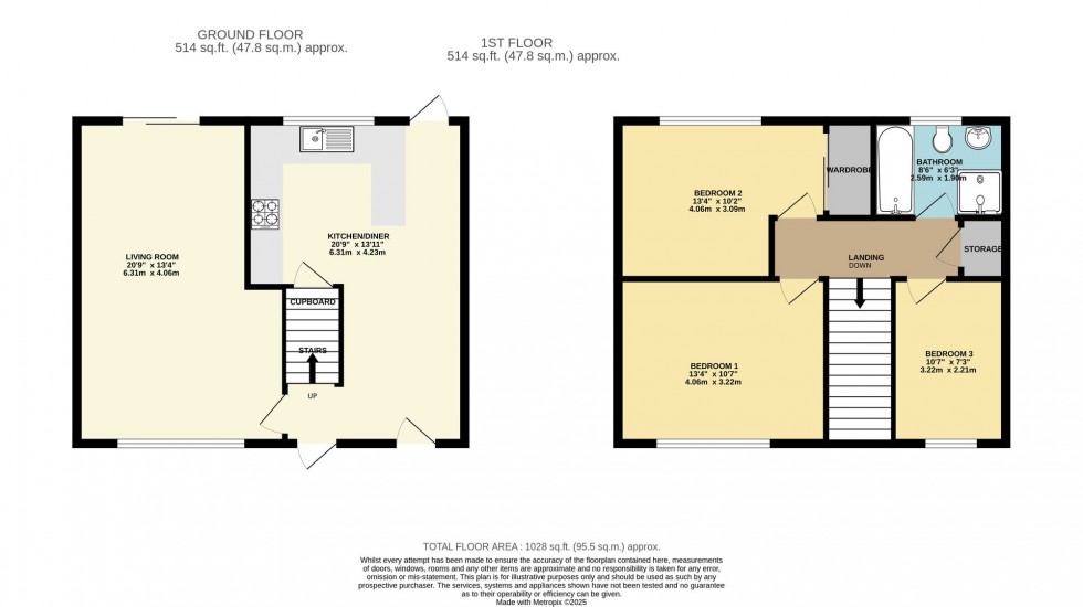 Floorplan for Wensley Road, Reading, RG1