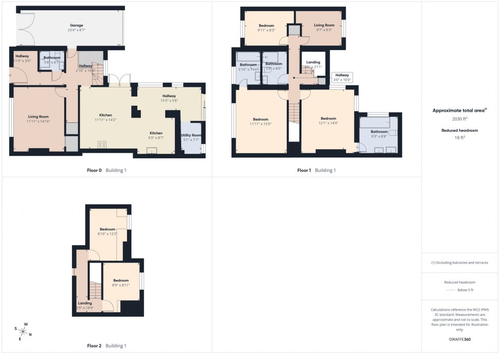 Floorplan for School Road, Tilehurst, RG31
