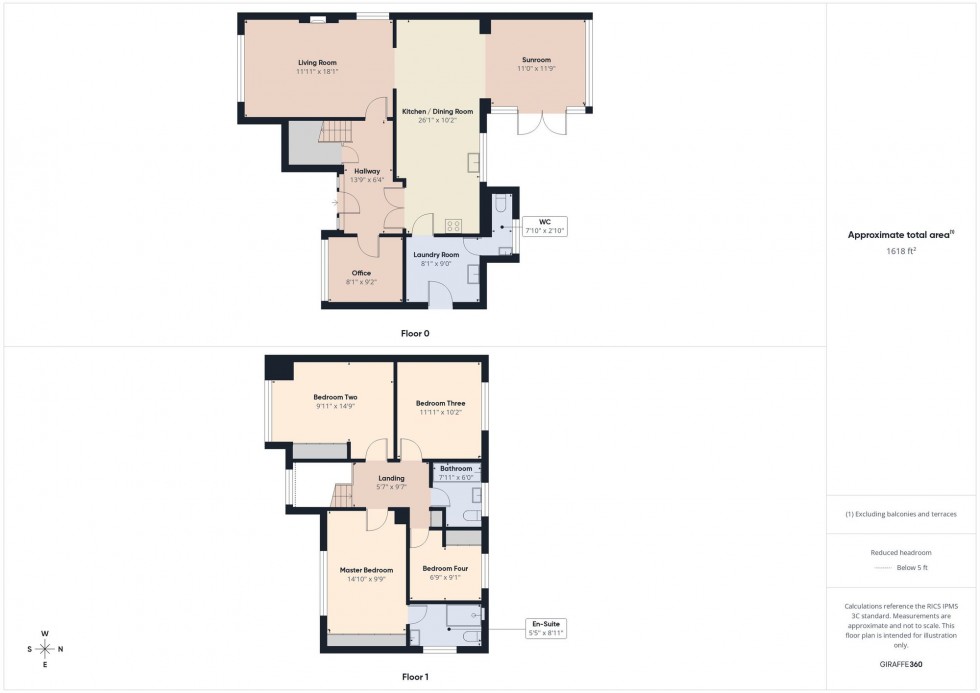 Floorplan for New Lane Hill, Tilehurst, RG30