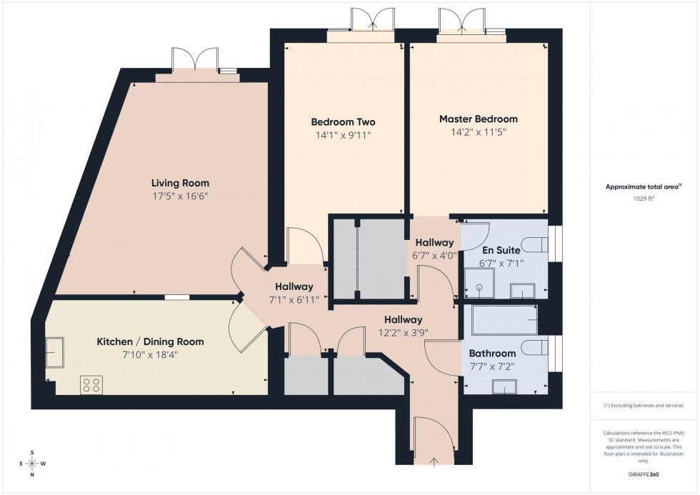 Floorplan for Carmelite Drive, Reading, RG30