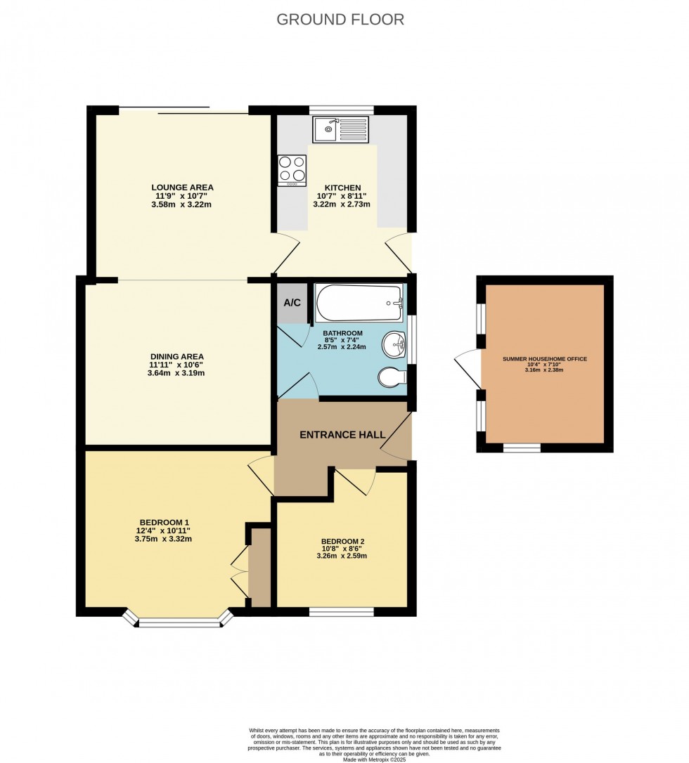 Floorplan for Oatlands Road, Shinfield, RG2